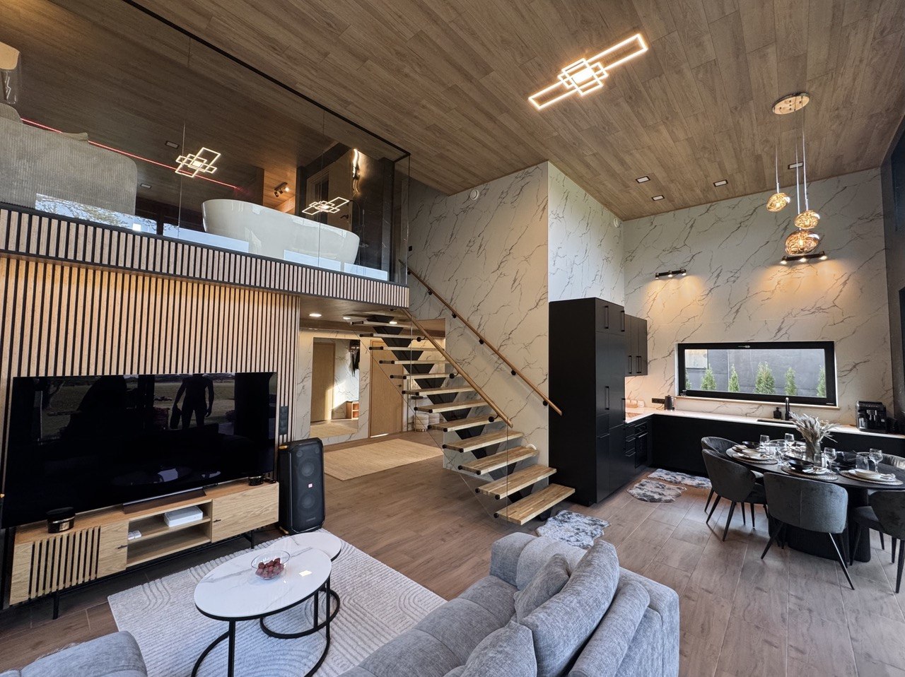 Private Villa in Saaremaa with open-spave Living & Kitchen
